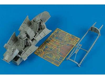 Su-27UB Flanker C cockpit set - Trumpeter - zdjęcie 1