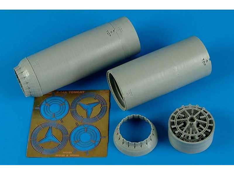 F-14A Tomcat exhaust nozzles - opened - Tamiya - zdjęcie 1 F-14A Tomcat exhaust nozzles - opened - Tamiya - zdjęcie 1