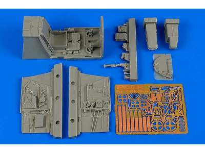 Bf 109G-6 cockpit set - Revell - zdjęcie 1