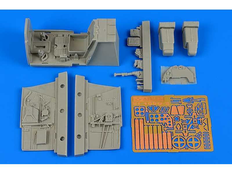 Bf 109G-2 cockpit set - Revell - zdjęcie 1