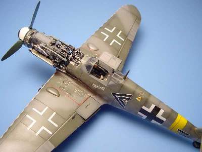 Messerschmitt Bf 109G-6 detail set - Hasegawa - zdjęcie 1