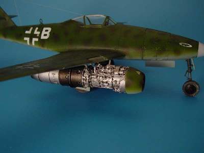 Me 262A SCHWALBE engine set - Tamiya - zdjęcie 1
