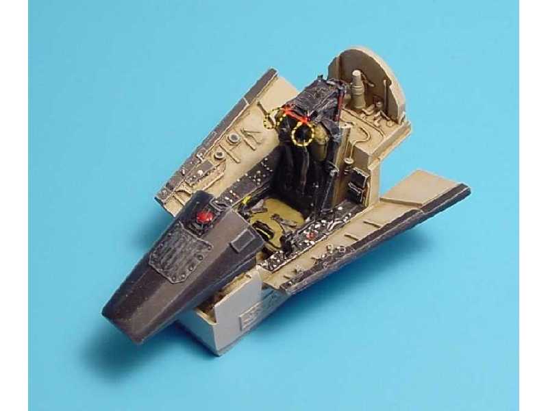 F-8J Crusader cockpit set - Hasegawa - zdjęcie 1 F-8J Crusader cockpit set - Hasegawa - zdjęcie 1
