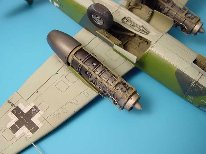 Ar 234B detail engine set - Hasegawa - zdjęcie 1 Ar 234B detail engine set - Hasegawa - zdjęcie 1
