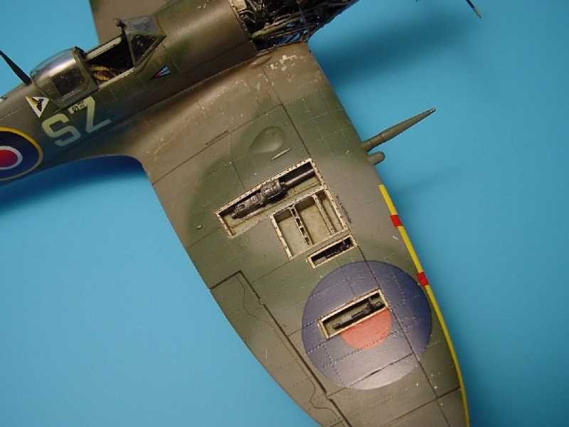 Spitfire Mk. IXc gun bay - Hasegawa - zdjęcie 1 Spitfire Mk. IXc gun bay - Hasegawa - zdjęcie 1