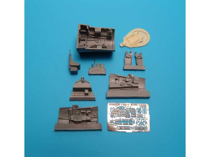 F4U-1 Corsair Bird Cage cockpit set - Tamiya - zdjęcie 1 F4U-1 Corsair Bird Cage cockpit set - Tamiya - zdjęcie 1