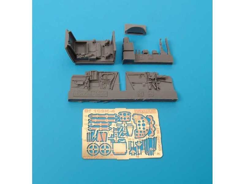 Messerschmitt Bf 109K-4 cockpit set - NEW TOOL - Hasegawa - zdjęcie 1