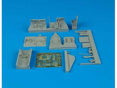 Spitfire F Mk.24 cockpit set - Airfix - zdjęcie 1