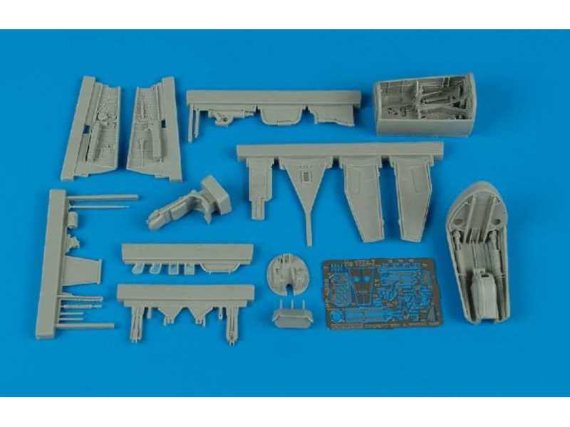 He 162A cockpit set and wheel bay - Tamiya - zdjęcie 1 He 162A cockpit set and wheel bay - Tamiya - zdjęcie 1