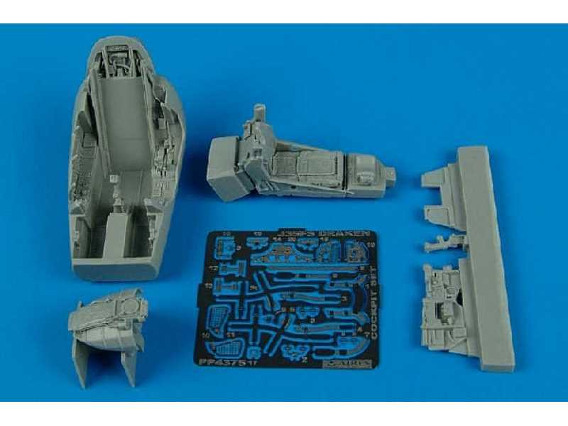J35FS Draken cockpit set - Hasegawa - zdjęcie 1 J35FS Draken cockpit set - Hasegawa - zdjęcie 1