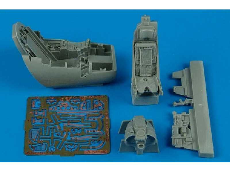 J35Ă– Draken cockpit set - Hasegawa - zdjęcie 1 J35Ă– Draken cockpit set - Hasegawa - zdjęcie 1