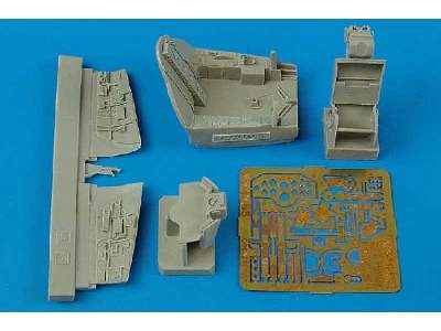 Seahawk FGA Mk.4/6 cockpit set - Hasegawa - zdjęcie 1