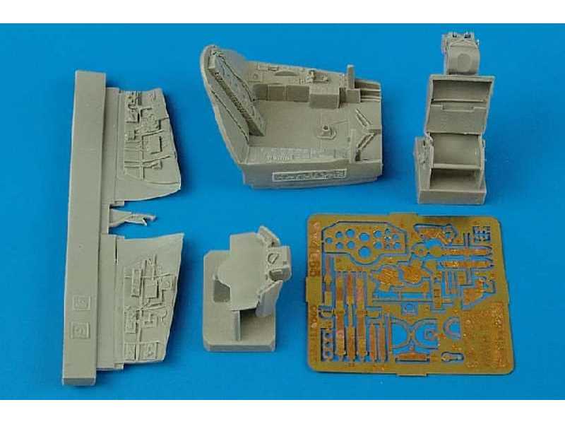 Seahawk FGA Mk.4/6 cockpit set - Hasegawa - zdjęcie 1