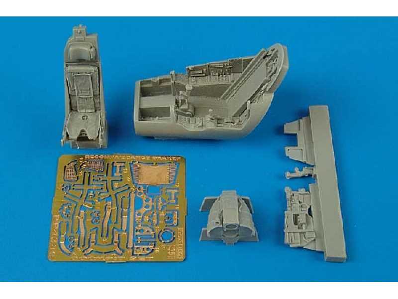 S35E Draken (Recon.) cockpit set - Hasegawa - zdjęcie 1