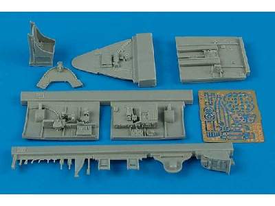 F6F-5 Hellcat cockpit set - Eduard - zdjęcie 1