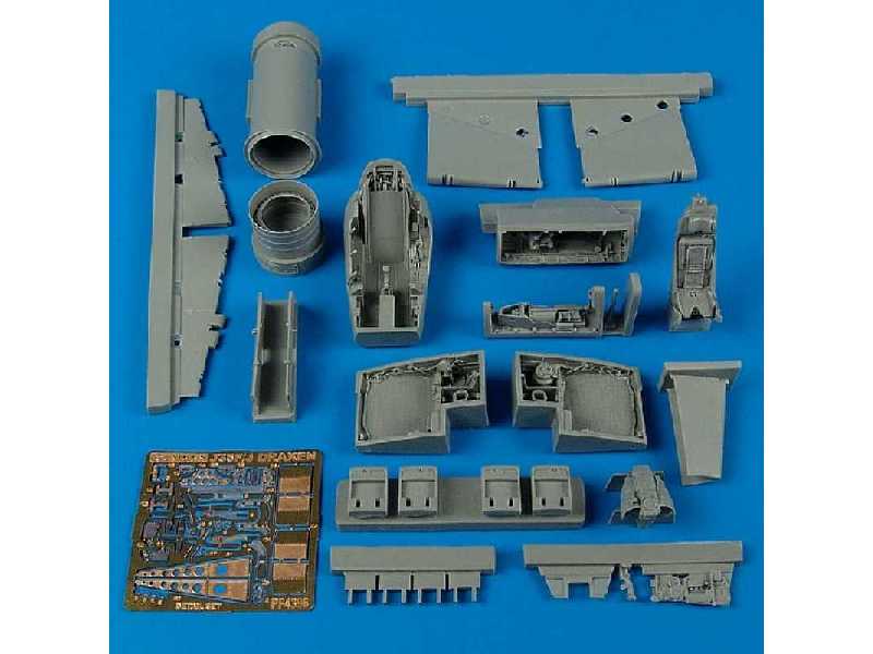 J35F Draken detail set - Hasegawa - zdjęcie 1 J35F Draken detail set - Hasegawa - zdjęcie 1