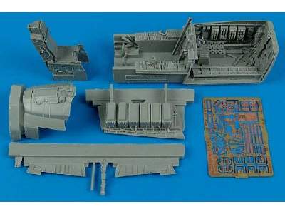 F-15C Eagle (late v.) cockpit set - Hasegawa - zdjęcie 1