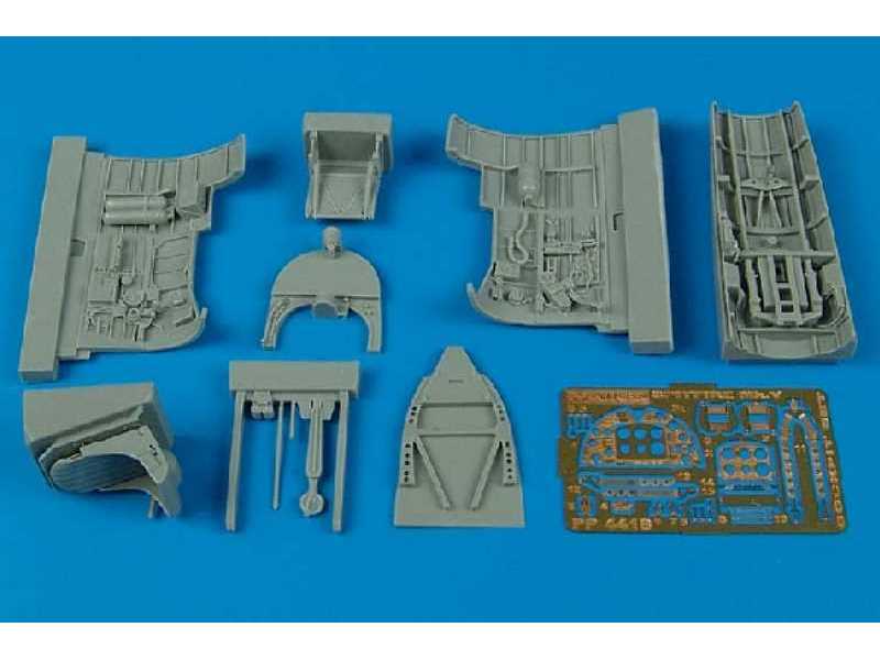 Spitfire Mk. V cockpit set - Hasegawa - zdjęcie 1 Spitfire Mk. V cockpit set - Hasegawa - zdjęcie 1