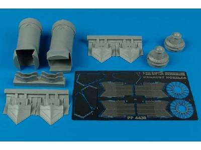 F-22A Raptor exhaust nozzle - Academy - zdjęcie 1