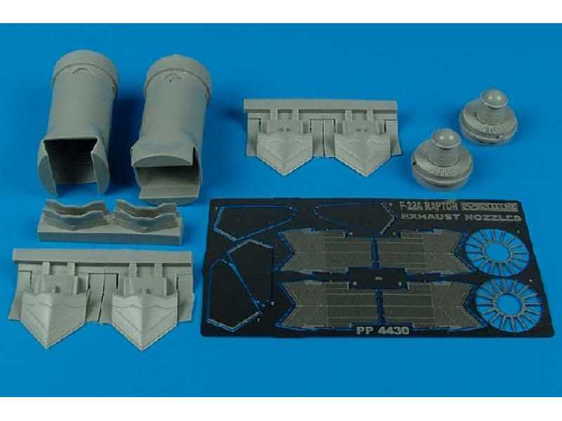 F-22A Raptor exhaust nozzle - Academy - zdjęcie 1 F-22A Raptor exhaust nozzle - Academy - zdjęcie 1