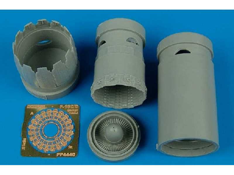 F-16C/D block 30/40/50/60 exhaust nozzle - Kinetic - zdjęcie 1 F-16C/D block 30/40/50/60 exhaust nozzle - Kinetic - zdjęcie 1