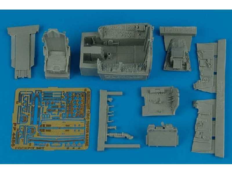 F-100C Super Sabre cockpit set - Trumpeter - zdjęcie 1