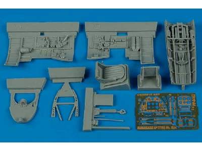 Spitfire Mk.XIVc cockpit set - Academy - zdjęcie 1