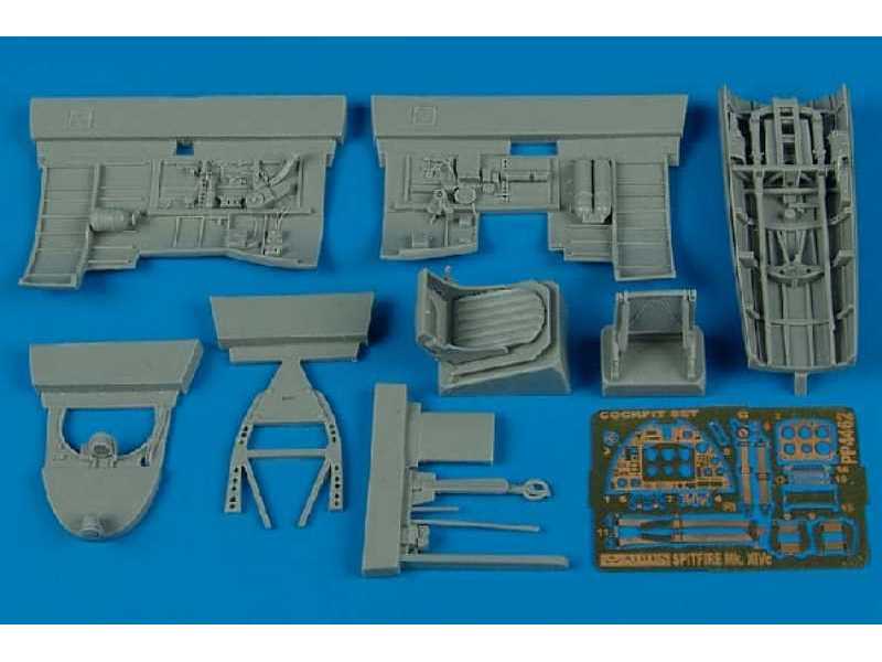 Spitfire Mk.XIVc cockpit set - Academy - zdjęcie 1