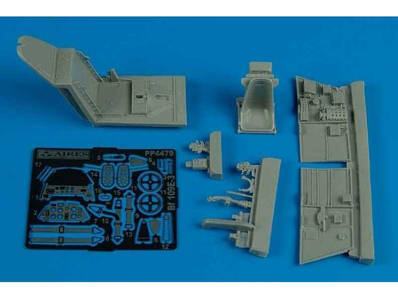 Bf 109E-3 cockpit set - Academy - zdjęcie 1