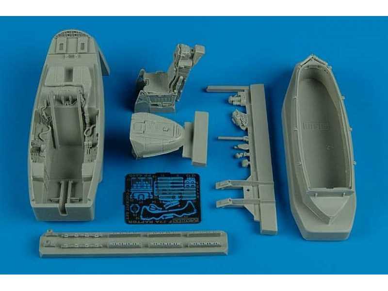 F/A-22 Raptor cockpit set - Hasegawa - zdjęcie 1 F/A-22 Raptor cockpit set - Hasegawa - zdjęcie 1