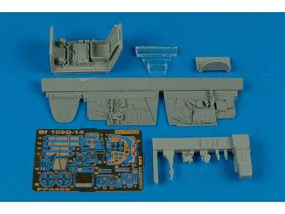 Bf 109G-14 cockpit set - Academy - zdjęcie 1