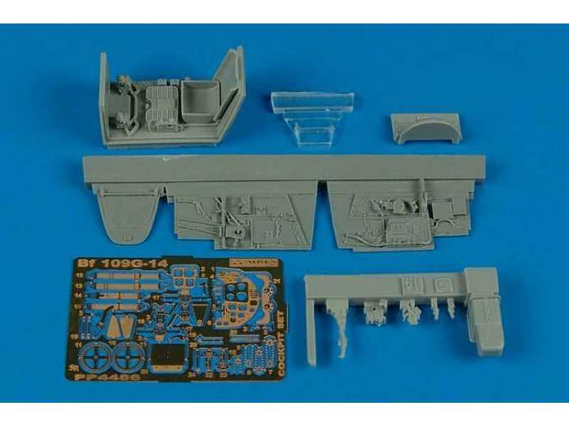 Bf 109G-14 cockpit set - Academy - zdjęcie 1 Bf 109G-14 cockpit set - Academy - zdjęcie 1