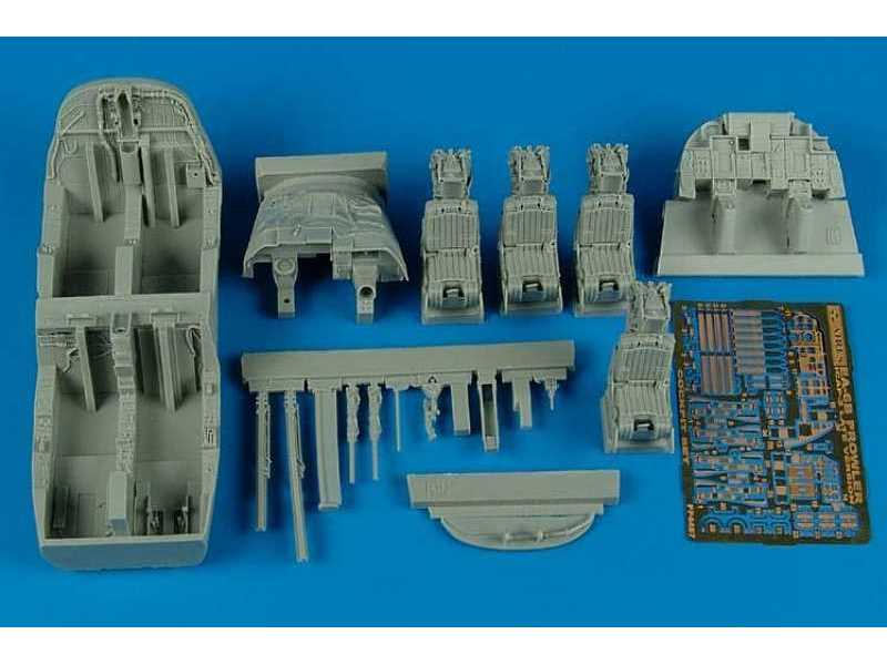 EA-6B Prowler ICAP-2 (late) cockpit set - Kinetic - zdjęcie 1