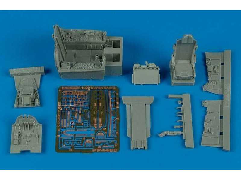 F-100D Super Sabre cockpit set - Trumpeter - zdjęcie 1