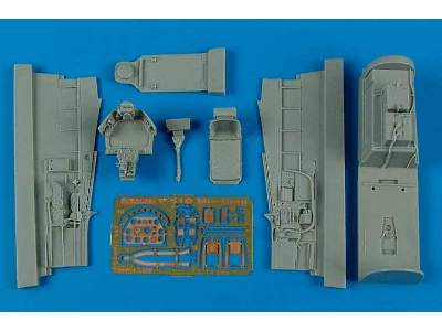 P-51D Mustang cockpit set - Hobby boss - zdjęcie 1