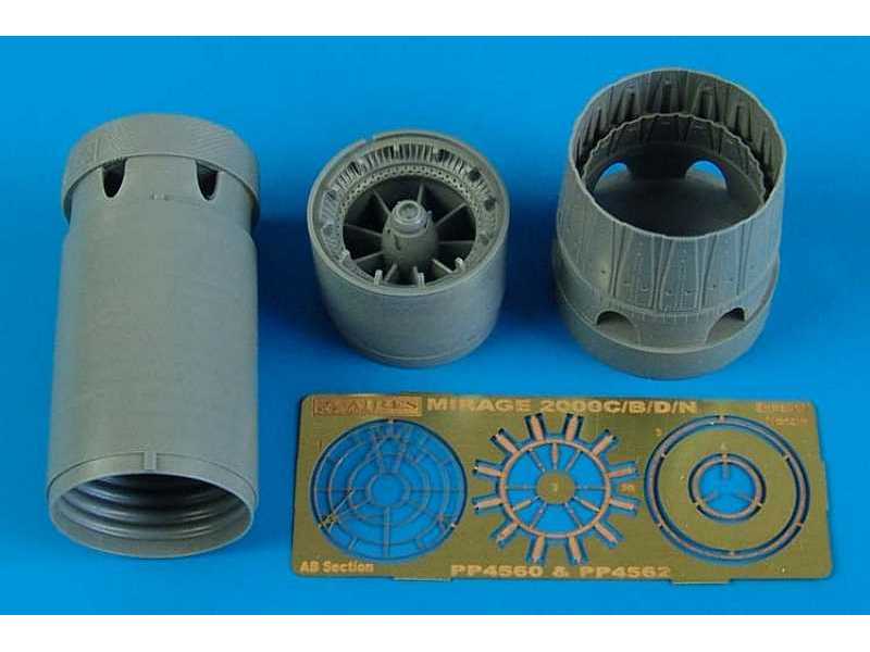 Mirage 2000C/B/D/N exhaust nozzles - opened - Eduard - zdjęcie 1 Mirage 2000C/B/D/N exhaust nozzles - opened - Eduard - zdjęcie 1