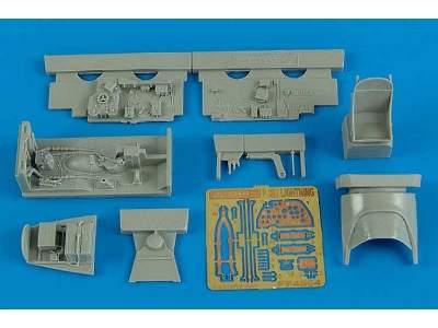 P-38J Lightning cockpit set - Academy - zdjęcie 1