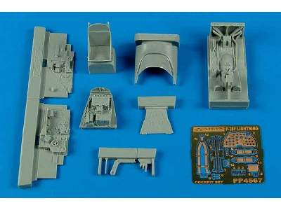 P-38F Lightning cockpit set - Academy - zdjęcie 1