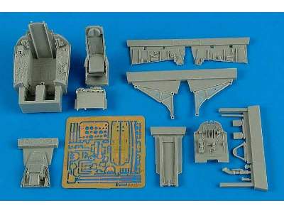 F-100C Super Sabre - early cockpit set - Trumpeter - zdjęcie 1