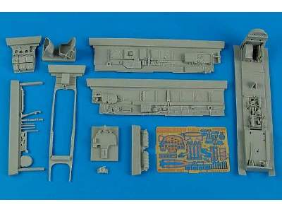 Bf 110D-3 cockpit set - Cyber Hobby - zdjęcie 1