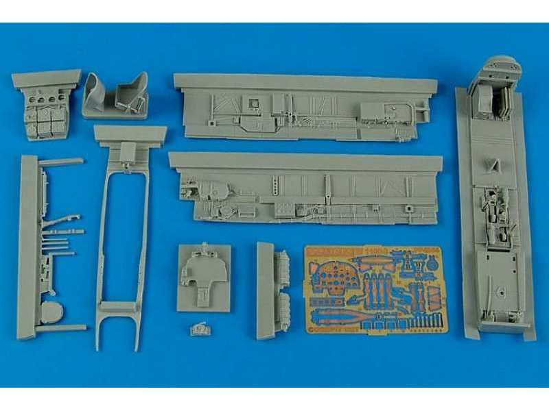 Bf 110D-3 cockpit set - Cyber Hobby - zdjęcie 1