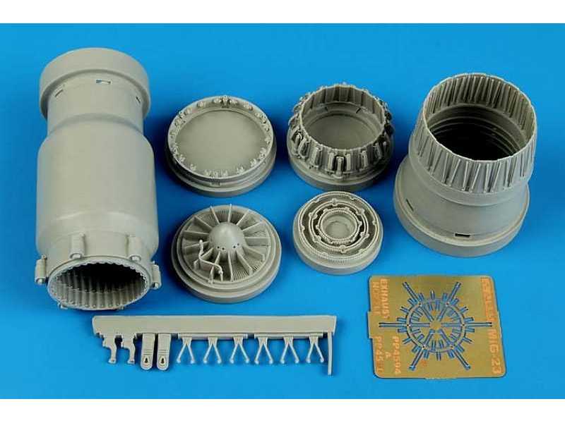 MiG-23 Flogger exhaust nozzle - opened - Trumpeter - zdjęcie 1 MiG-23 Flogger exhaust nozzle - opened - Trumpeter - zdjęcie 1