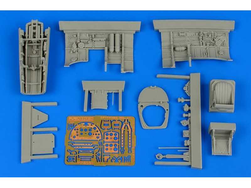 Spitfire Mk.IXc cockpit set - Eduard - zdjęcie 1 Spitfire Mk.IXc cockpit set - Eduard - zdjęcie 1
