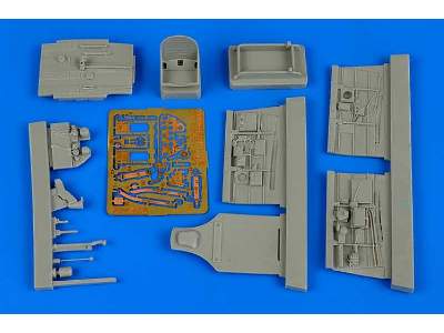 P-40M Kitty Hawk cockpit set - Hobby boss - zdjęcie 1