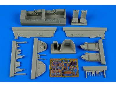 T-28D Trojan cockpit set - Roden - zdjęcie 1