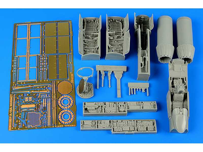 F/A-18A Hornet detail set - Hobby boss - zdjęcie 1