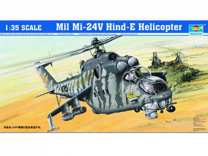 Mil Mi-24V Hind-E Helicopter - zdjęcie 1 Mil Mi-24V Hind-E Helicopter - zdjęcie 1