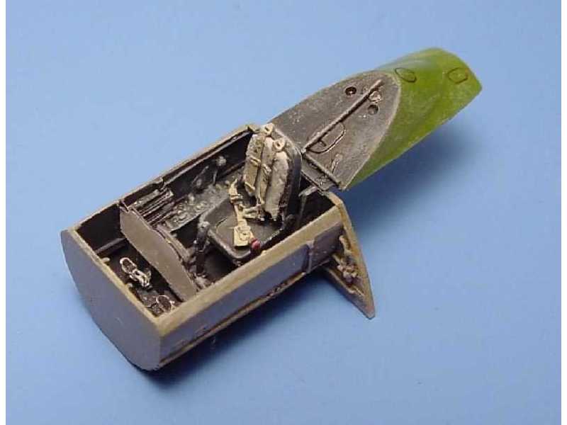 Messerschmitt Me 262A cockpit set - Hasegawa - zdjęcie 1 Messerschmitt Me 262A cockpit set - Hasegawa - zdjęcie 1