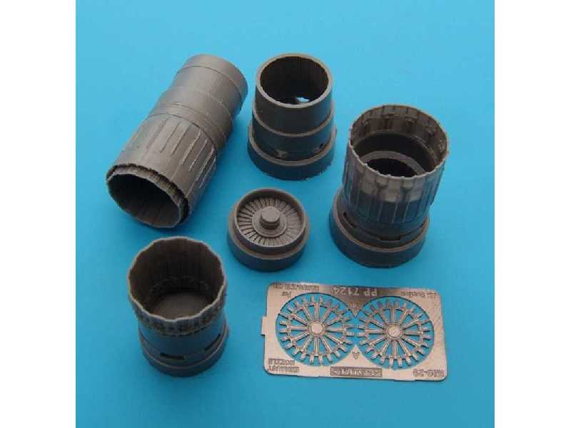 MiG-29 Fulcrum exhaust nozzles - Hasegawa - zdjęcie 1 MiG-29 Fulcrum exhaust nozzles - Hasegawa - zdjęcie 1