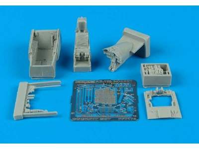 F/A-18A Hornet cockpit set - Hasegawa - zdjęcie 1